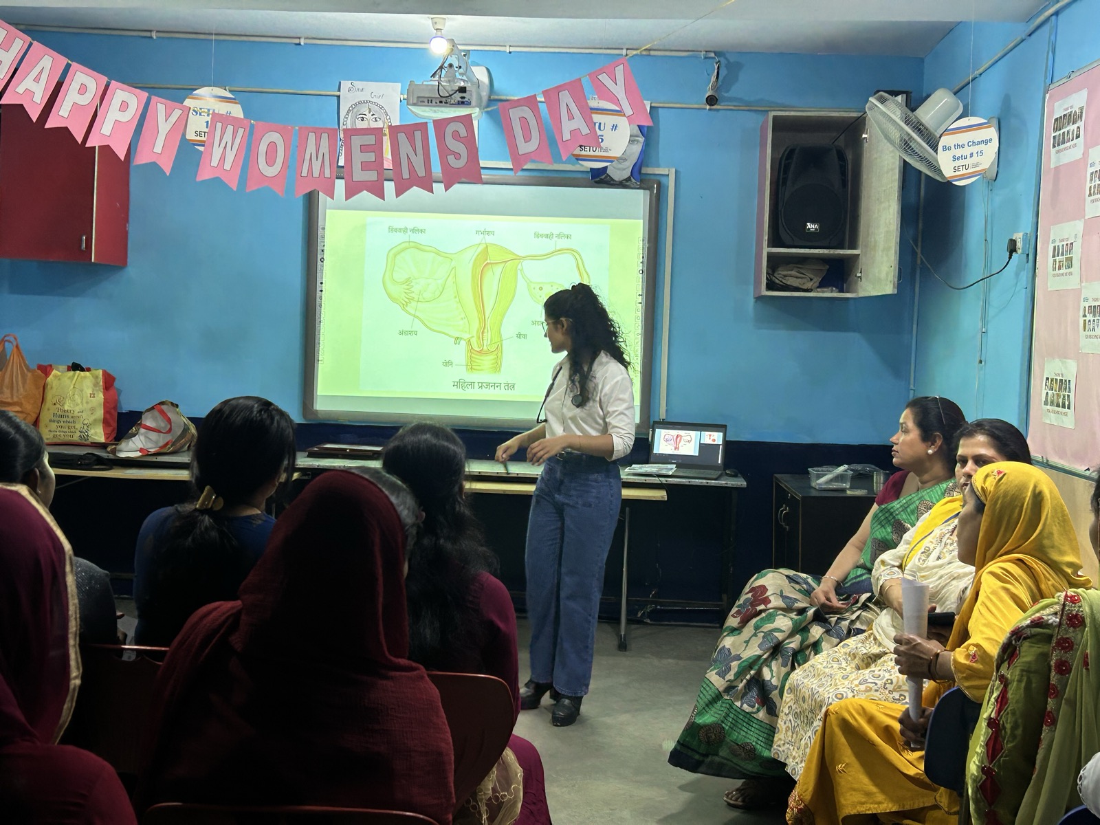 Health education workshop on Women's Day
